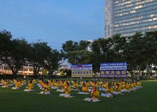Image for article Singapura: Kegiatan Menandai 26 Tahun Upaya Damai untuk Mengakhiri Penganiayaan terhadap Falun Gong