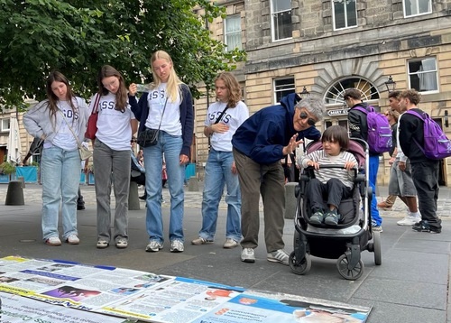Image for article Edinburgh, Skotlandia: Praktisi Menyerukan Diakhirinya Penganiayaan Bertahun-tahun di Tiongkok