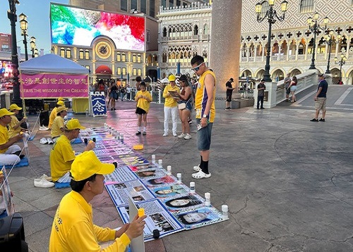 Image for article Las Vegas, AS: Aktivitas Menyerukan Diakhirinya Penganiayaan terhadap Falun Gong Selama 26 Tahun