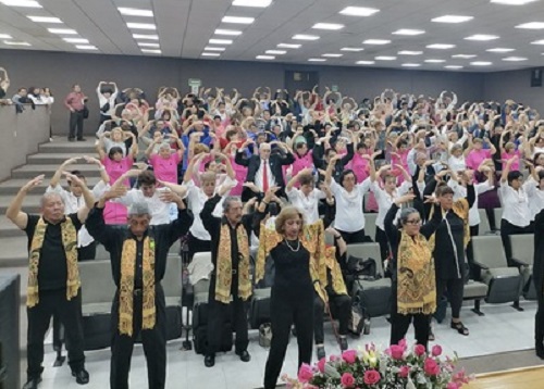Image for article Meksiko: Memperkenalkan Falun Dafa di Sebuah Perayaan di Mexico City