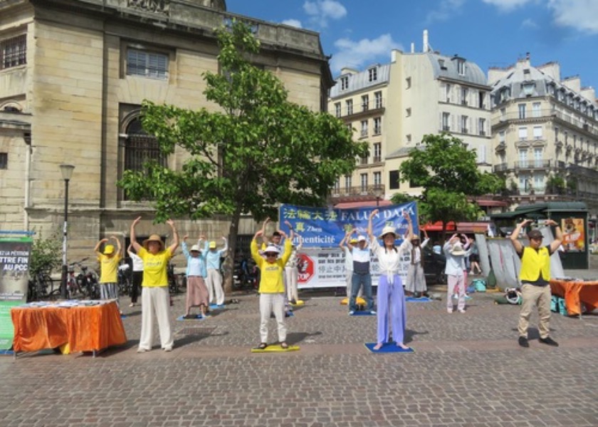 Image for article Prancis: Dua Acara Mengungkap Penganiayaan PKT terhadap Praktisi Falun Gong