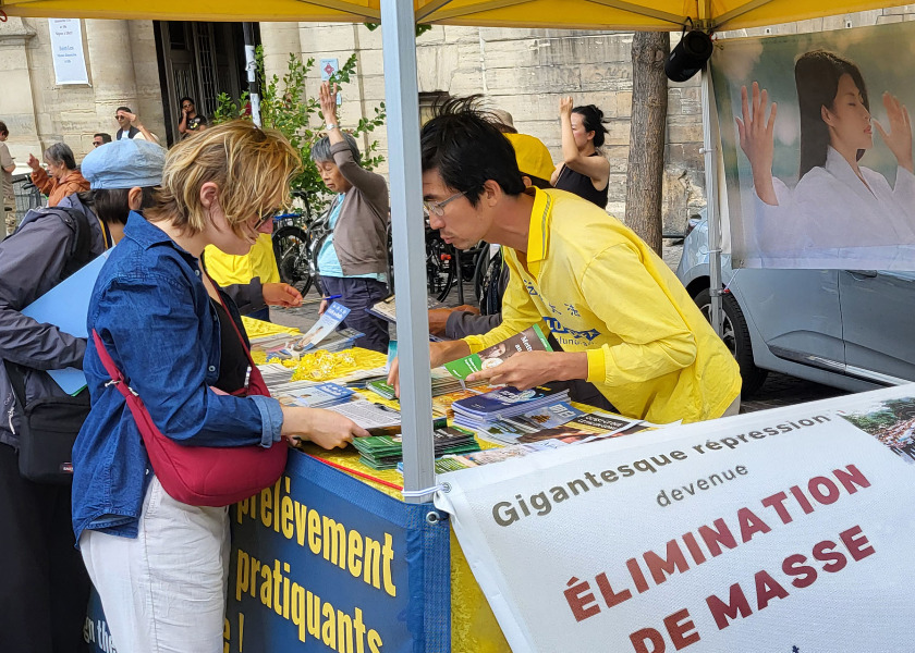 Image for article Prancis: Falun Dafa Mendapat Dukungan dalam Kegiatan di Paris