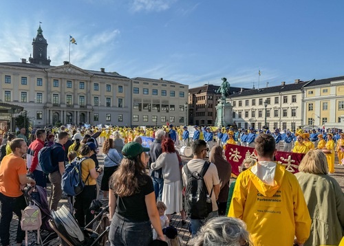 Image for article Perayaan di Gothenburg Memperingati 30 Tahun Falun Dafa Diperkenalkan ke Swedia