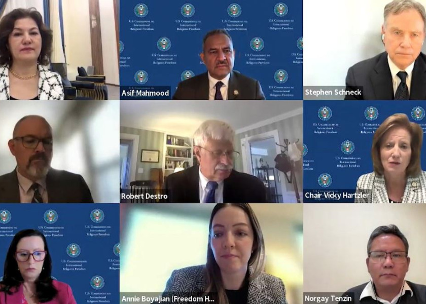 Image for article Sidang USCIRF Mengecam Penganiayaan PKT terhadap Falun Gong dan Sistem Kepercayaan Lainnya