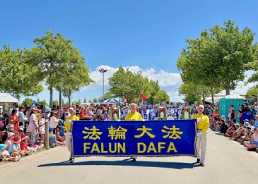 Image for article Falun Dafa Disambut dalam Parade Natal di Selandia Baru