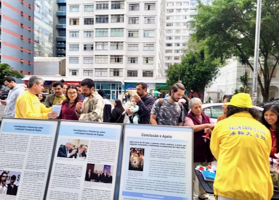 Image for article Memperkenalkan Falun Dafa kepada Publik di São Paulo, Brasil