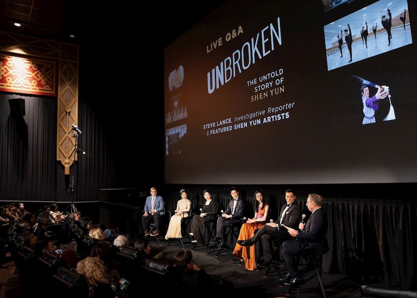 Image for article New York: Para Hadirin Premiere “Unbroken” Terharu oleh Semangat Seniman Shen Yun