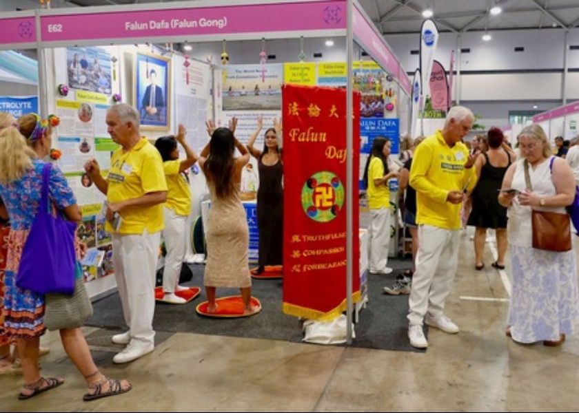 Image for article Memperkenalkan Falun Dafa di Festival Mind Body Spirit di Brisbane