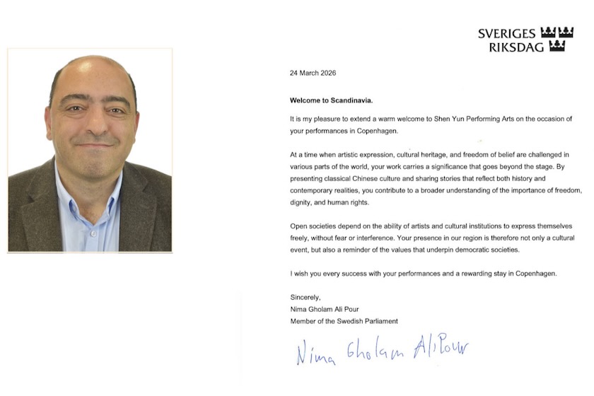 Image for article Anggota Parlemen Swedia Memberi Dorongan untuk Kesuksesan Shen Yun