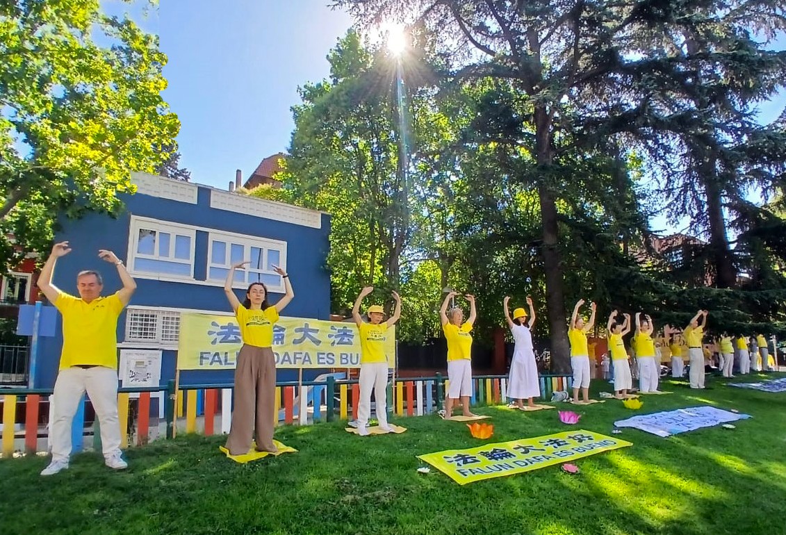 Image for article Praktisi Falun Gong di Spanyol Menyerukan Diakhirinya Penganiayaan Selama 27 Tahun