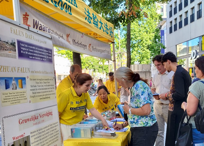 Image for article Belgia: Lebih Banyak Orang Perlu Mengetahui tentang Penganiayaan terhadap Falun Gong