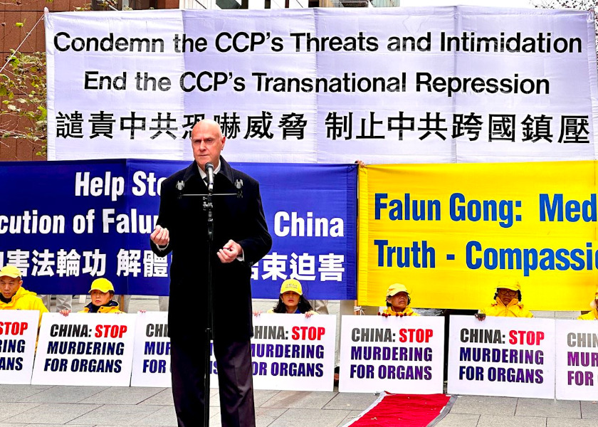 Image for article Sydney: Pembicara Menyuarakan Dukungan untuk Falun Gong di Rapat Umum Menandai 27 Tahun Penganiayaan (Bagian 2)