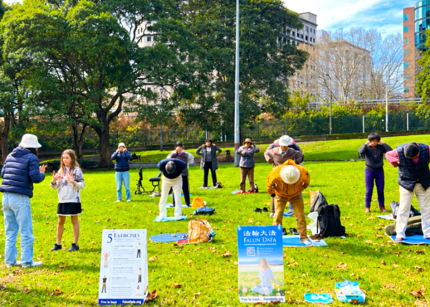 Image for article Sydney, Australia: Memperkenalkan Falun Dafa di Belmore Park
